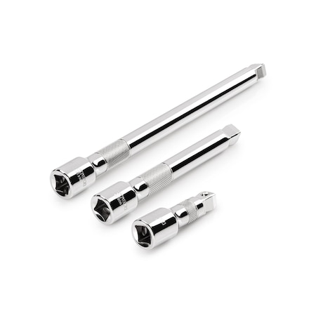 Tekton 1/2 Inch Drive Wobble Extension Set, 3-Piece (3, 6, 10 in.) SHA92015
